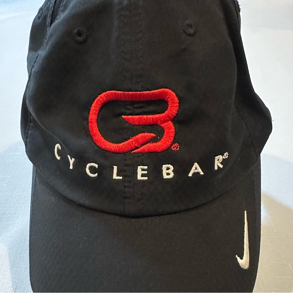 Nike Golf x CycleBar Black Performance Hat OSFM - Picture 2 of 13